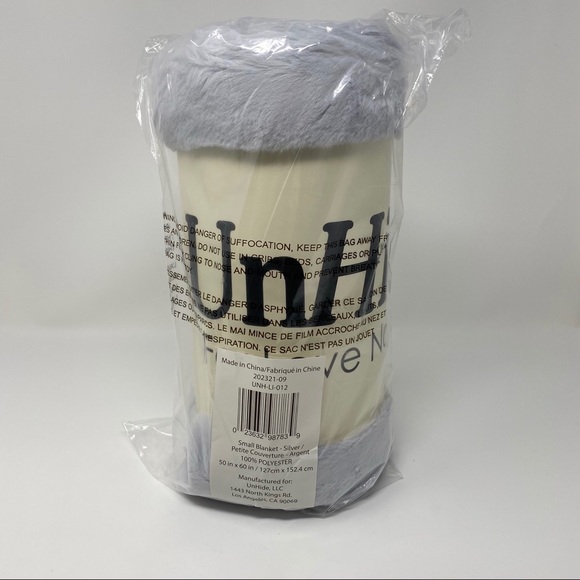 UnHide Other - UnHide Lil Marsh Faux Fur Blanket Throw